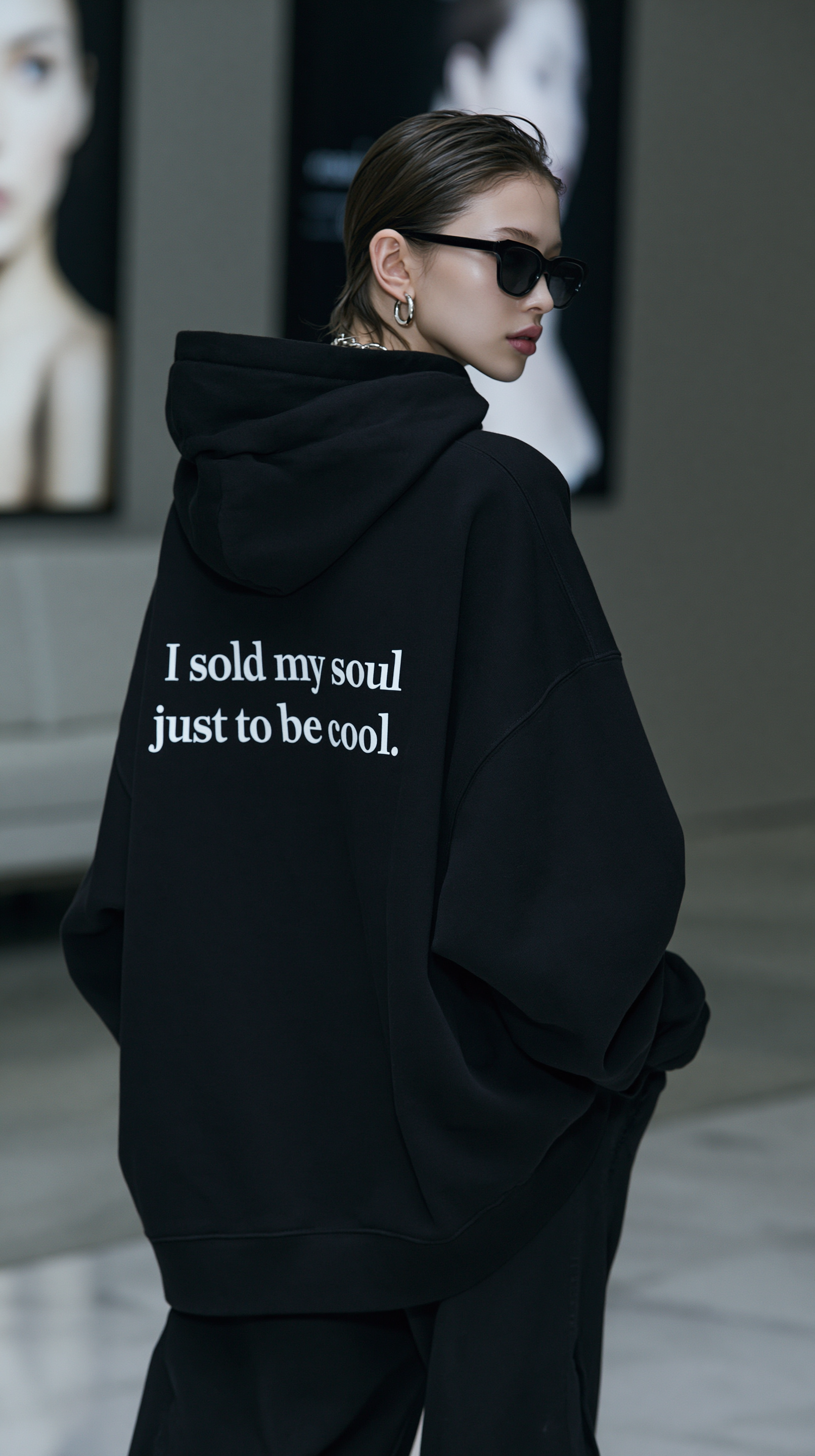 I sold my soul just to be cool.